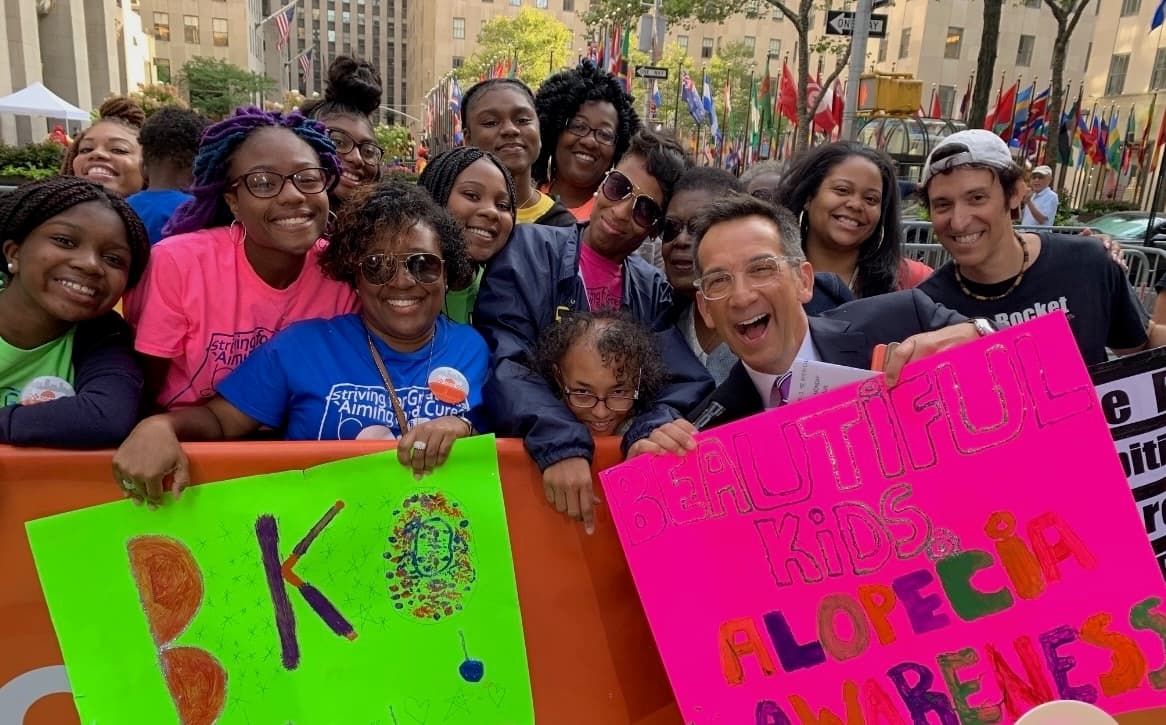 Katrina at a Beautiful Kids Organization gathering